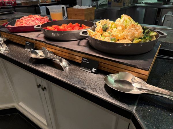 JWマリオットホテルの朝食ビュッフェ