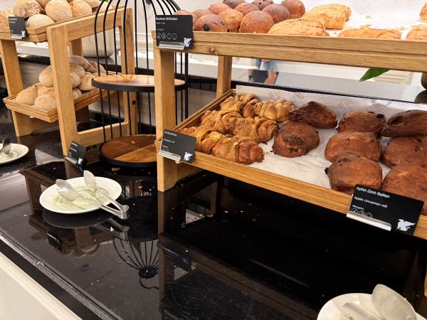 JWマリオットホテルの朝食ビュッフェ