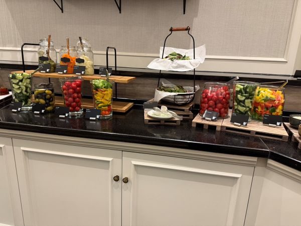 JWマリオットホテルの朝食ビュッフェ